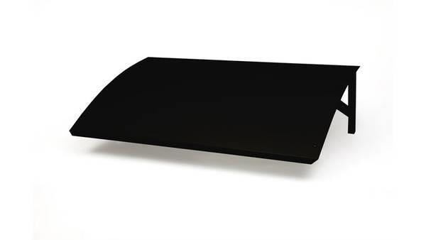 Varmepumpetak i sort Metall Varmepumpetak i Metall. Sort/RAL9000 Beskyttelses tak til varmepumpe - Bredde 920cm / dybde 540 cm. - Produsert i galvanisert og pulverlakkert stålplate - Varmepumpetaket beskytter effektivt utedelen mot regn, snø og takras. -