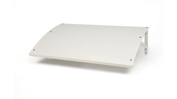 Varmepumpetak i Hvitt Metall Varmepumpetak i Metall, standard størrelse Beskyttelses tak til varmepumpe Pakket i eske, inkluder nødvendige bolter og skruer Farge: Hvit / RAL 9002 Bredde 92cm / dybde 54 cm. Produsert i elforsinket og pulverlakkert stålplat