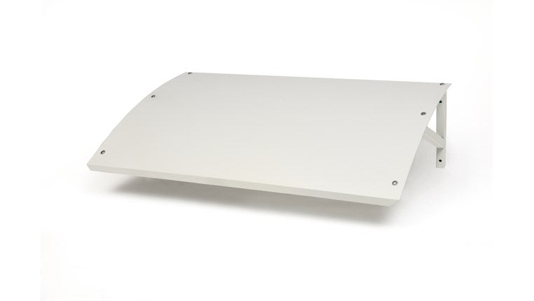 Varmepumpetak i Hvitt Metall