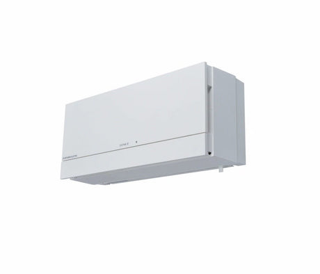 Mitsubishi VL-100 Miniventilasjon Miniventilasjon 100 er en enestående ventilasjonsenhet som kan skifte hele 105m3 luft i timen – det tilsvarer all luft i et rom på 40m2. Miniventilasjonen er balansert, og kan gjenvinne opptil 80% av energien i luften den