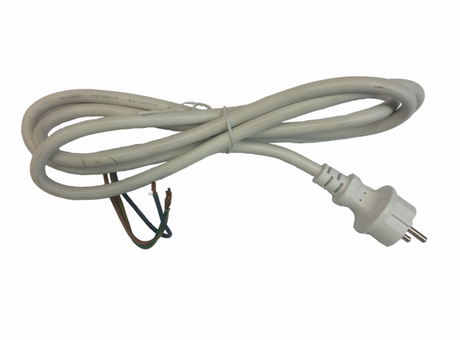 Tilslutningskabel - hvit Nettkabel m/plugg 1,5M 3G1,5mm2, Hvit IP44 ACVP.no Varmepumpeservice, Varmepumpe service, Varmepumpe Porsgrunn, Varmepumpe Skien, Varmepumpe Telemark, Varmepumpe, Varmepumpe Hus, Varmepumpe Tak, Varmepumpe tilbehør, Tilbehør varme
